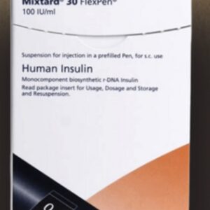 Mixtard Generic- Humilin 30/ Nph 70 100 Iu