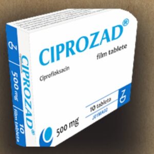 Ciprozad Generic- Ciprofloxacin Dose- 500 Mg Tablet