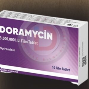 Doramycin Generic- Spiramycinum Dose- 3 Mil Iu Tablet