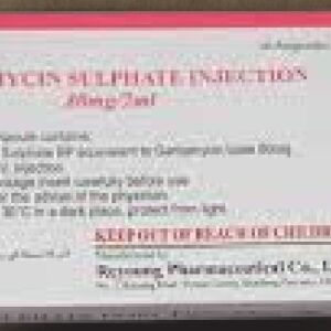 Gentamycin Generic- Gentamycin Injection 80mg