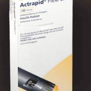 Actrapid Flexplen Generic- Humulin R 100iu