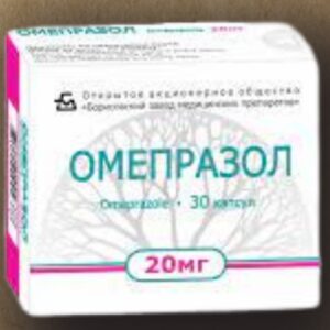 Омепразол Generic- Omeprazole 20mg Capsule