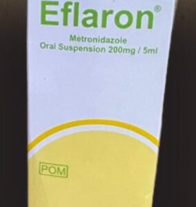 Eflaron Generic- Metronidazole Dose- 200/5ml Syrup